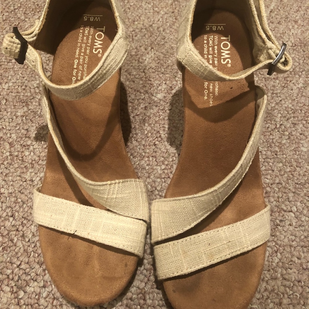 Toms Clarissa Wedges